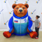Надувной медведь Динамо