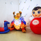 Надувная фигура Неваляшка для детских праздников