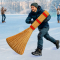 Игровой реквизит гигантский веник для детей и взрослых