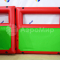 Надувная тактическая фигура Окно W (Window W) для игры в пейнтбол, нёрф, лазертаг и арчеритаг