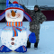 Надувная фигура Снеговик стандарт 2.0