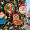 Подвесной новогодний декор для улицы