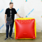 Надувная тактическая фигура кирпич (brick) для игры в пейнтбол, нёрф, лазертаг и арчеритаг