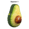 Надувная Подушка Авокадо