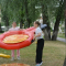 Командная забава — лови сковородкой