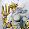 фигура Посейдон для набережной