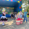 Забег в ведрах под попкорн