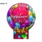 Надувной шар на опоре — круглой формы с полной запечаткой