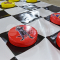 Мягкий игровой набор для игры в шашки