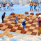 Гигантские шашки — 24 фигуры