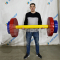 Гигантская штанга для шуточных игр, фотозоны, командных состязаний