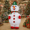 Надувной костюм Снеговик