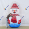 Снеговик Лайт — праздничная фигура для зимних площадок