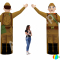 Надувная фигура Солдата — торжественное оформление Дня Победы