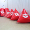 Надувная тактическая фигура Конверт маленький (Dorito small) для игры в пейнтбол, нёрф, лазертаг и арчеритаг