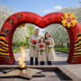 Надувная арка Победы