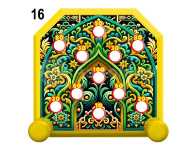 зеленый узор (№16)