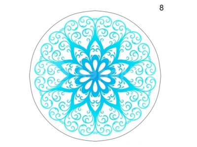 снежинка (№8)