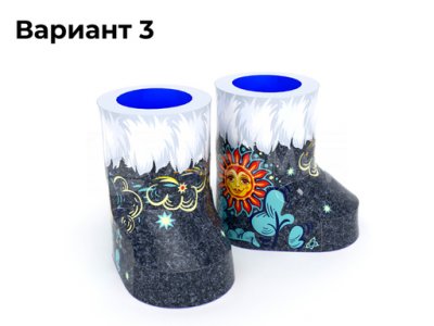 синяя роспись (№3)