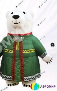 белый-зеленый наряд вариант-1
