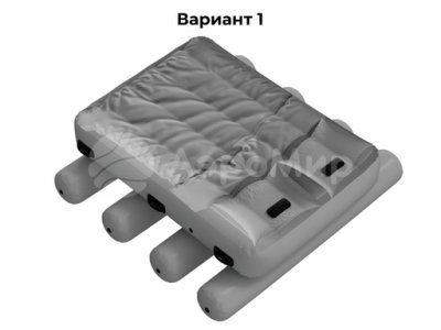 кровать серый (№1)