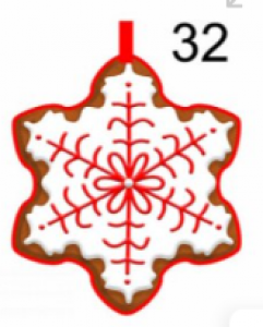 снежинка (№32)