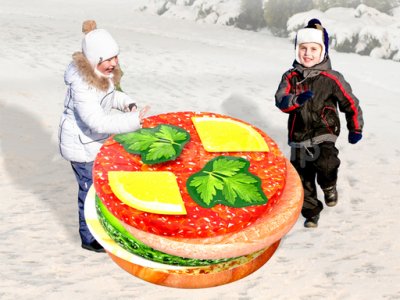 бутерброд с красной икрой (№2)