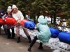 Канат-сосиска для эстафет спортивных состязаний и игр