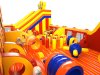 Коммерческий надувной Царь батут, площадью 200 м²