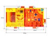 Коммерческий надувной Царь батут, площадью 200 м²