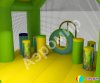 Надувной батут Кинг-Конг — с крышей для улицы и бизнеса на 35 м²