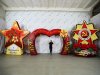 Надувная арка Победы — торжественное оформление 9 мая