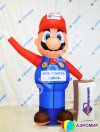 Надувная рекламная фигура мультгероев и персонажей — с эффектом машущей руки