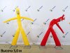 Фигура аэромена на двух ногах с логотипом