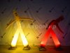 Фигура аэромена на двух ногах с логотипом