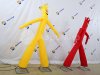 Аэромен на двух ногах — простой, без логотипов, цветная оболочка из ткани