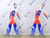 Аэромен в национальных цветах триколора белый синий красный