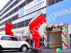 Аэрофонтан — динамическая фигура, имитирующее холодное пламя