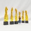 Имитация пламени — однотонный материал (без печати) либо полноцвет