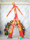 Аэромен Хохлома — яркий орнамент, на одной или двух ногах