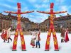 Аэромен Хохлома — яркий орнамент, на одной или двух ногах