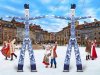 Аэромен Хохлома — яркий орнамент, на одной или двух ногах