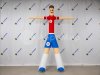 Надувная рекламная фигура Футболист