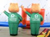 Аэромен машет рукой сложной стилизованной формы для любых отраслей бизнеса