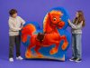 Аэроподушка Конь для фотосессий и игр