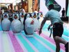 Большие надувные кегли в форме матрёшки