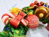 Новогодняя надувная арка в исполнении Эксклюзив с колокольчиками