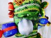 Новогодняя надувная арка в исполнении Эксклюзив с колокольчиками