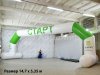 Герметичная арка на опорах — автономная работа без постоянной подкачки