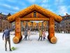 Командная игра «Сбей блины» — на ловкость и силу для детей и взрослых